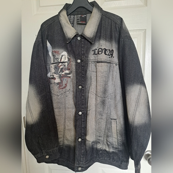 Nwot LOT 29 LUXE Denim Jacket - Picture 2 of 13